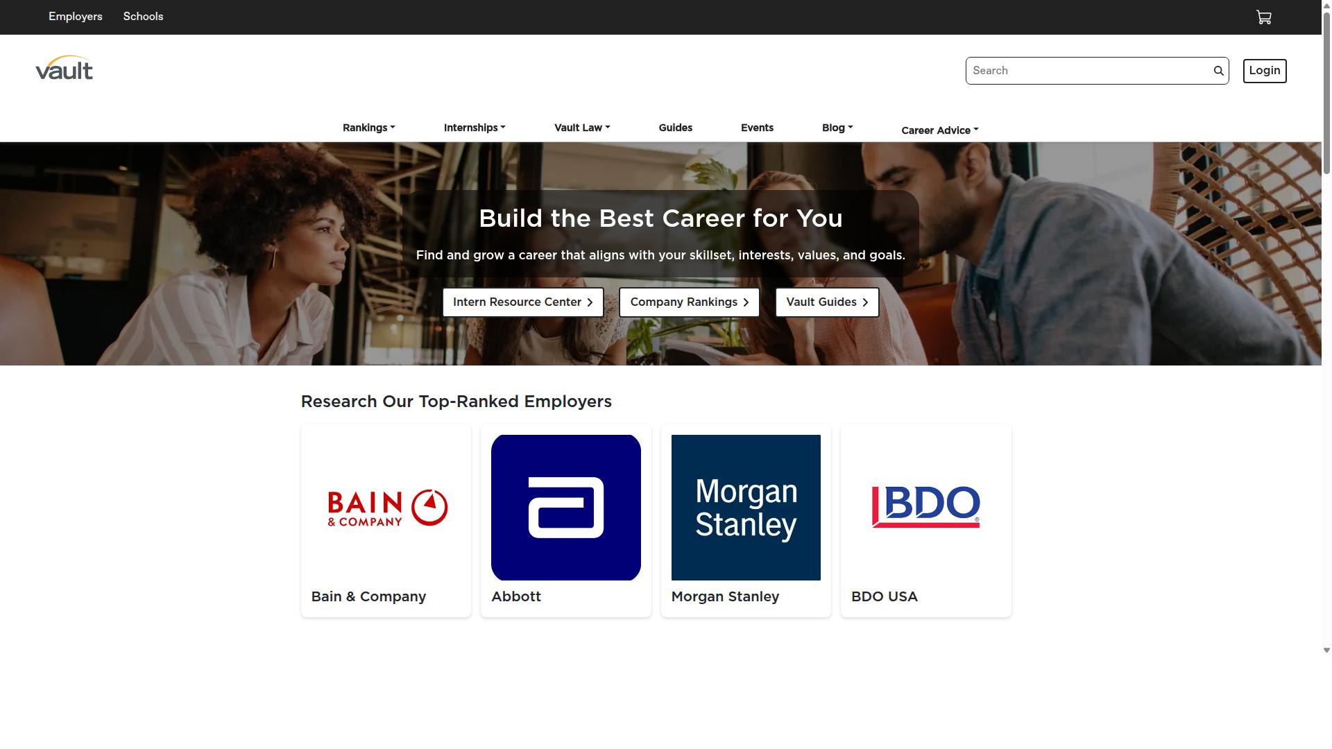 Texas for Voted Best Law Firm website